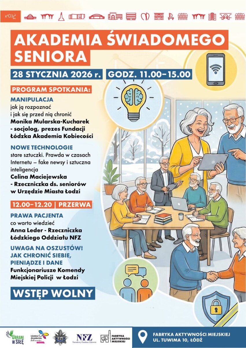 Plakat informujący o wydarzeniu.