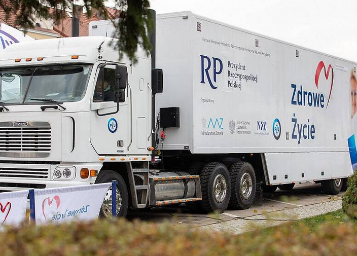 Samochód, w których wykonywane są badania