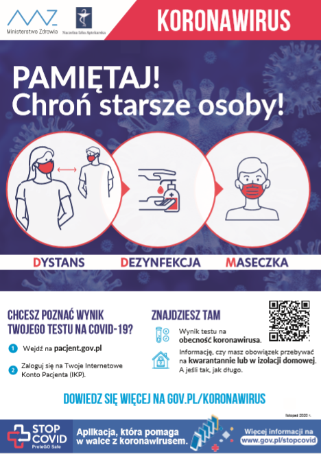 Plakat informacyjny do aptek