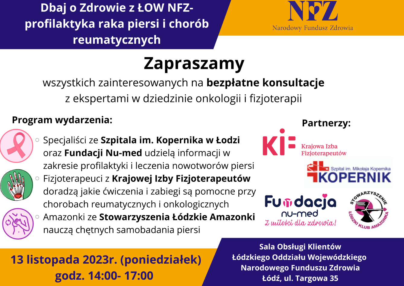 Plakat informacyjny.