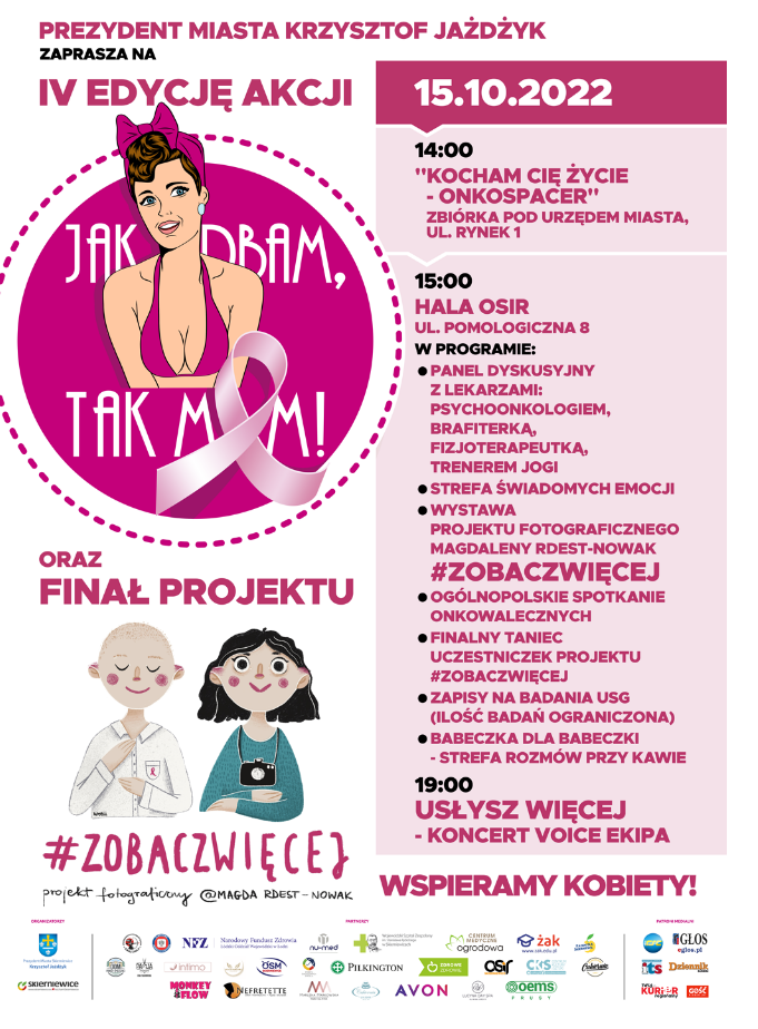 Plaka informacyjny Jak dbam tak mam