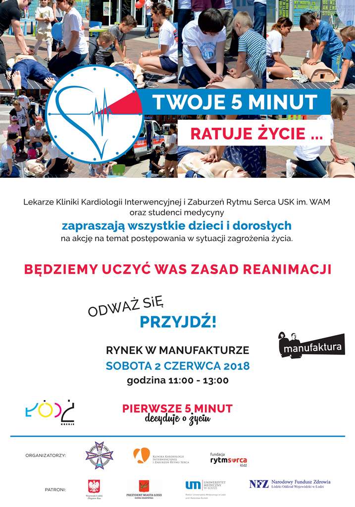 Twoje 5 min plakat informacyjny