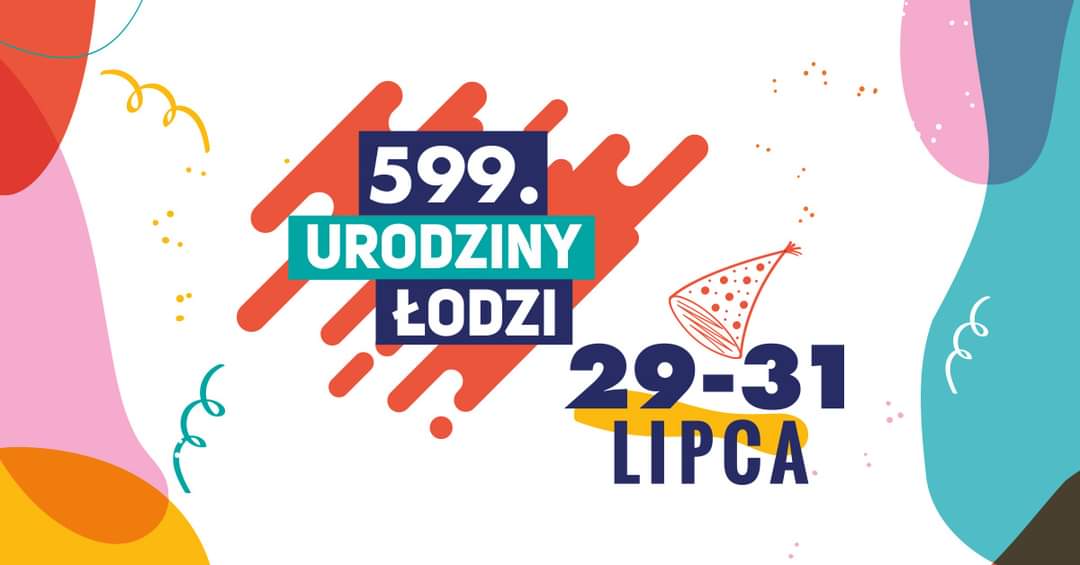 Logo akcji Urodziny Łodzi