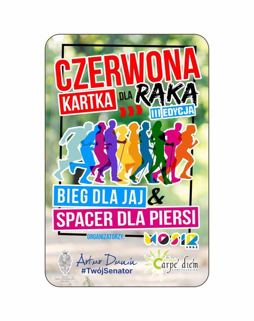Plakat Czerwona Kartka dla Raka
