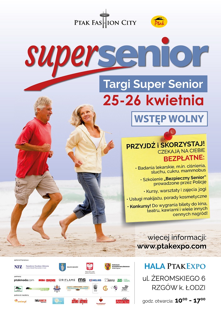 plakat Targi Super Senior 2015