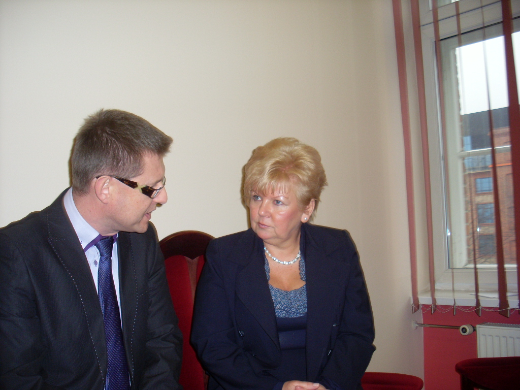 Zdj. 4 - spotkanie Dyrektor ŁOW NFZ z parlamentarzystami w dn. 15.01.2014 r.